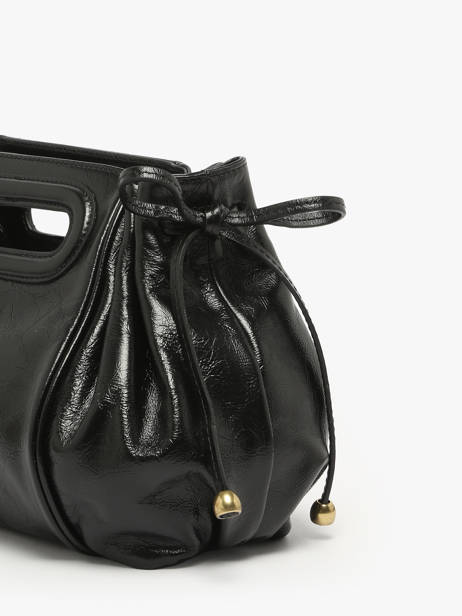 Sac Bandoulière Studio Cuir Gerard darel Noir studio DES08417 vue secondaire 5