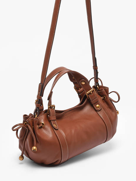 Sac Bandoulière Icone Cuir Gerard darel Marron icone DES73410 vue secondaire 2