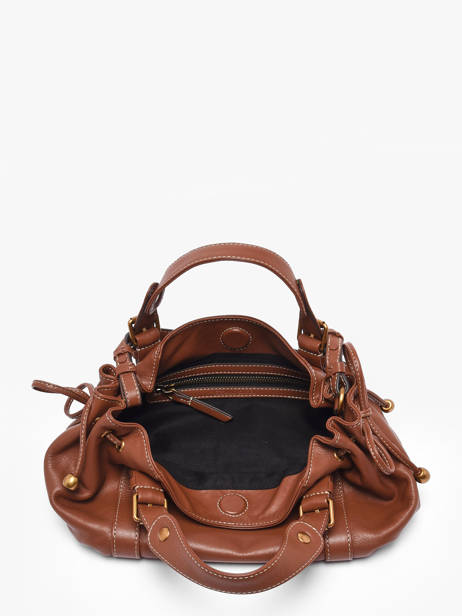 Sac Bandoulière Icone Cuir Gerard darel Marron icone DES73410 vue secondaire 3