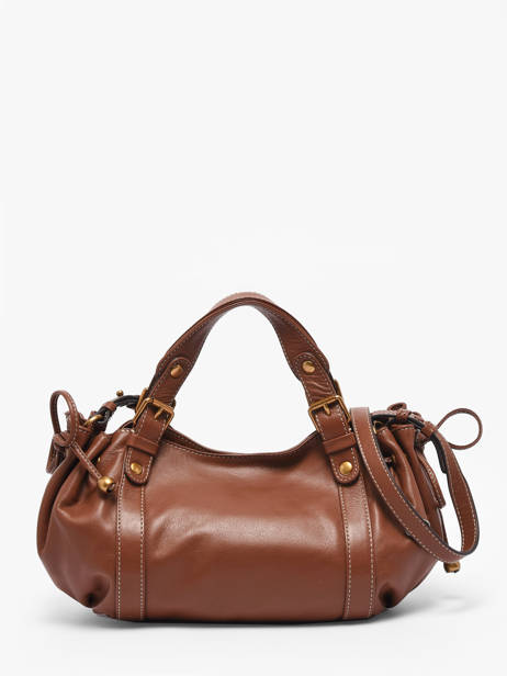 Sac Bandoulière Icone Cuir Gerard darel Marron icone DES73410 vue secondaire 4