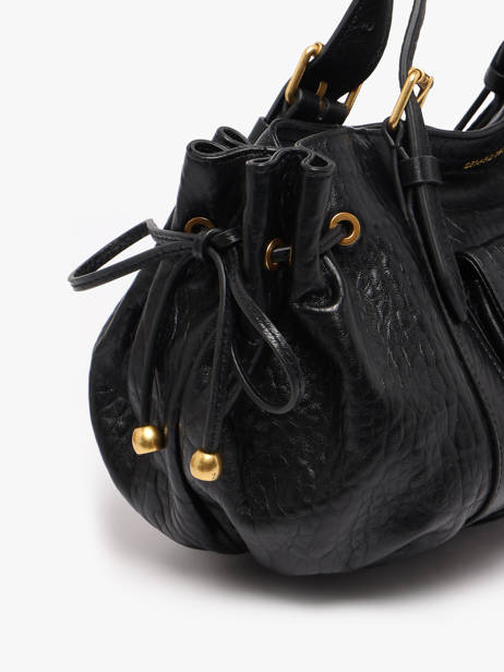 Sac Porté Main Bubble Cuir Gerard darel Noir bubble DES67428 vue secondaire 2