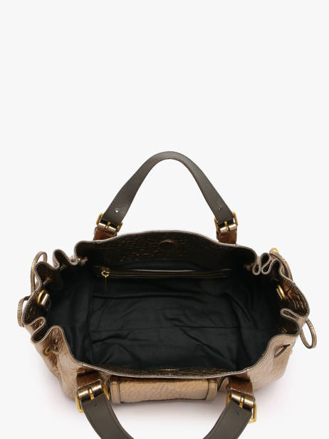 Sac Porté Main Bubble Cuir Gerard darel Or bubble DES67429 vue secondaire 3