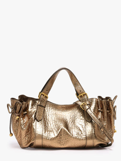 Sac Porté Main Bubble Cuir Gerard darel Or bubble DES67429 vue secondaire 4