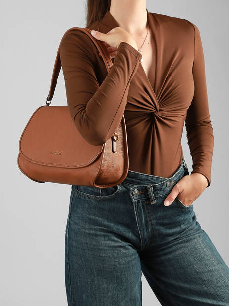 Sac Bandoulière Holmes Cuir Michael kors Marron holmes T6AX3M2L vue secondaire 1