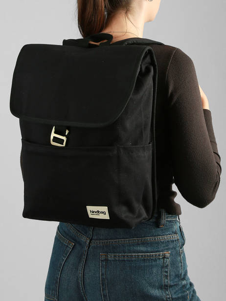 Backpack Hindbag Black best seller GUSTAVE other view 1