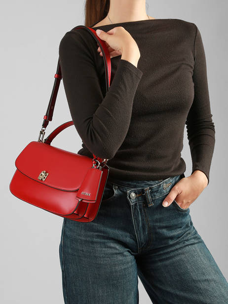 Shoulder Bag Audrey Guess Red audrey VG973421 other view 1