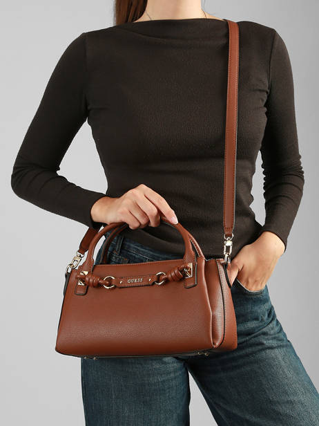 Sac Porté Main Camelia Guess Marron camelia BG974206 vue secondaire 1