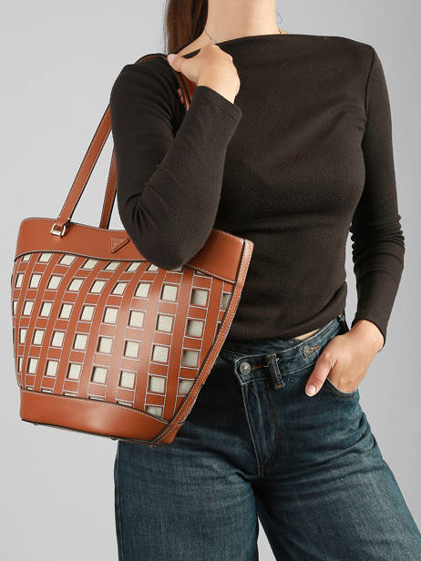 Sac Porté épaule Frankie Guess Marron frankie WG973622 vue secondaire 1