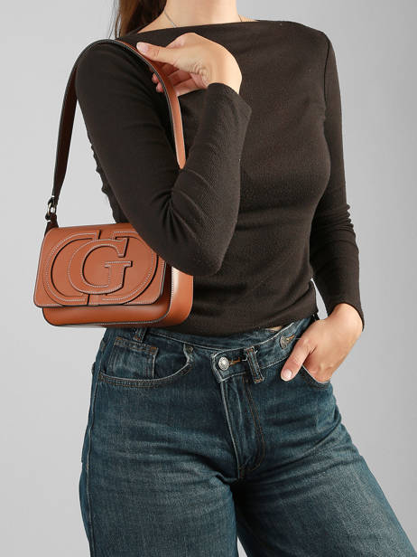 Shoulder Bag Ruby Guess Brown ruby VG974019 other view 1