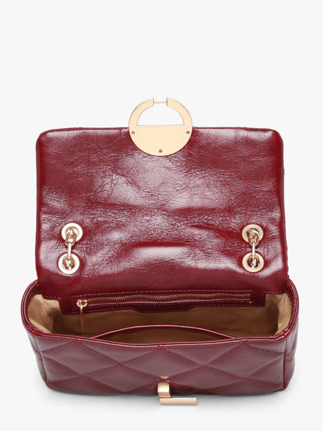 Moyen Sac Moon En Cuir Vanessa bruno Rouge moon 84V40533 vue secondaire 3
