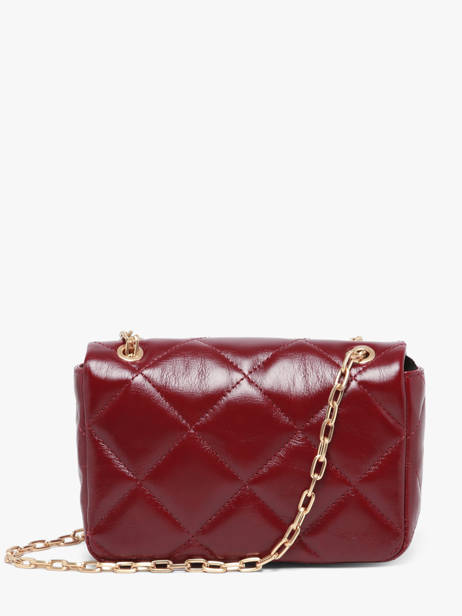 Moyen Sac Moon En Cuir Vanessa bruno Rouge moon 84V40533 vue secondaire 4