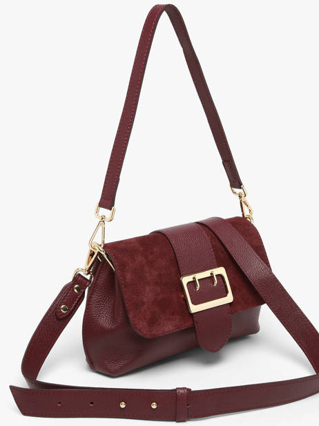 Sac Porté Main Velvet Caviar Cuir Milano Violet velvet caviar VC25114 vue secondaire 1