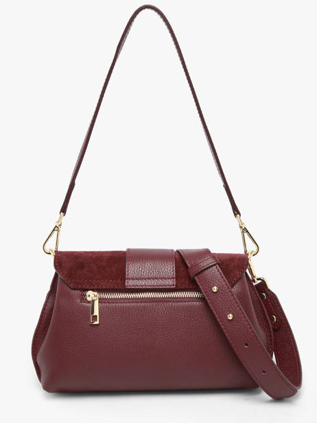 Sac Porté Main Velvet Caviar Cuir Milano Violet velvet caviar VC25114 vue secondaire 3