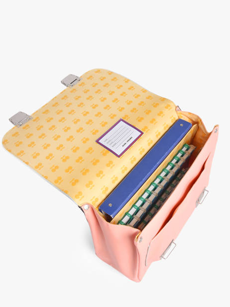 Cartable Jeune premier Rose classics C vue secondaire 3
