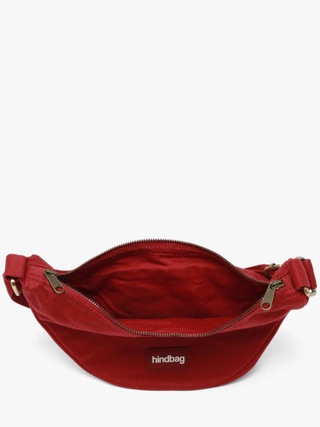Sac Bandoulière Andrea Coton Hindbag Rouge best seller ANDREA vue secondaire 2