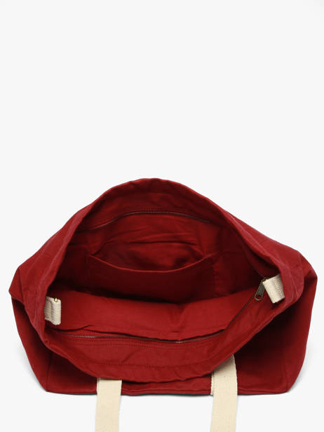Sac Porté épaule Cesar Coton Hindbag Rouge best seller CESAR vue secondaire 2