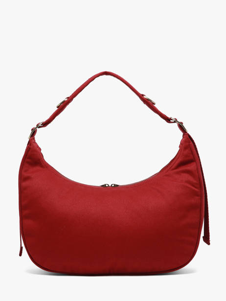 Sac Porté épaule Bianca Coton Hindbag Rouge best seller BIANCA vue secondaire 3