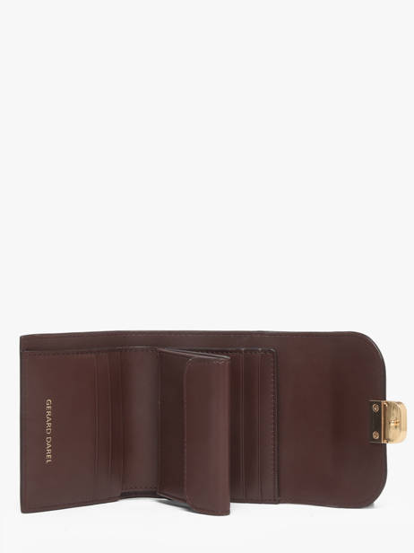 Porte-monnaie Cuir Gerard darel Marron wallet DEO46411 vue secondaire 1