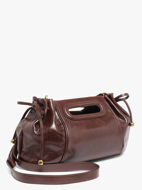 Sac Bandoulière Folk Light Cuir Gerard darel Marron folk light DES08419 vue secondaire 1