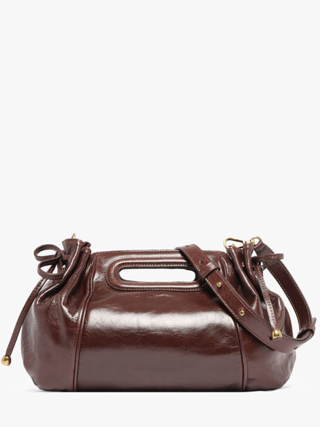 Sac Bandoulière Folk Light Cuir Gerard darel Marron folk light DES08419 vue secondaire 4