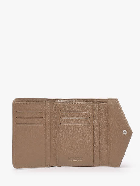 Porte-monnaie Foulonne Cuir Lancaster Beige foulonne pm 29 vue secondaire 1