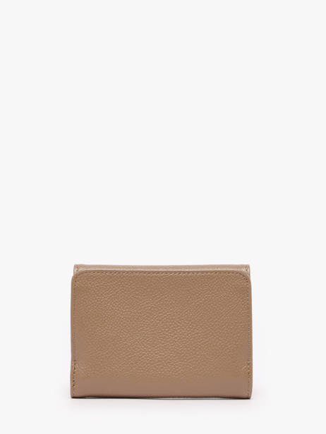 Porte-monnaie Foulonne Cuir Lancaster Beige foulonne pm 29 vue secondaire 3
