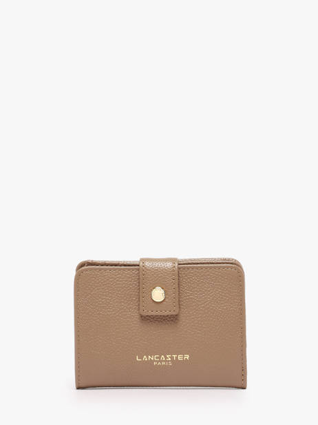 Portefeuille Cuir Lancaster Beige milano ana 3