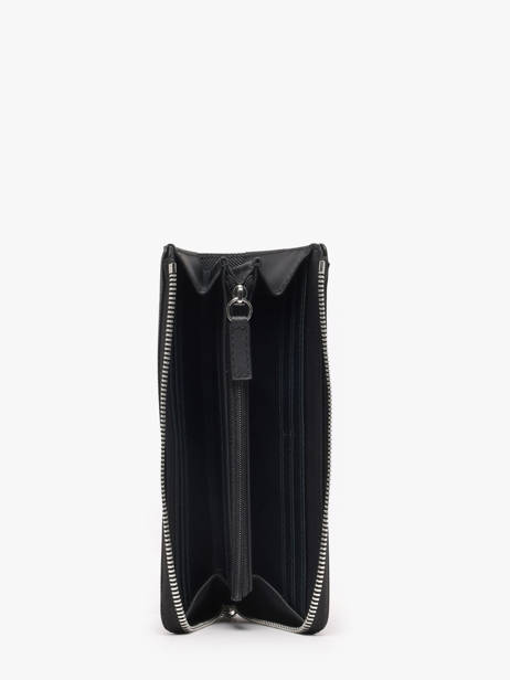 Portefeuille Lacoste Noir daily city NF4765DZ vue secondaire 1