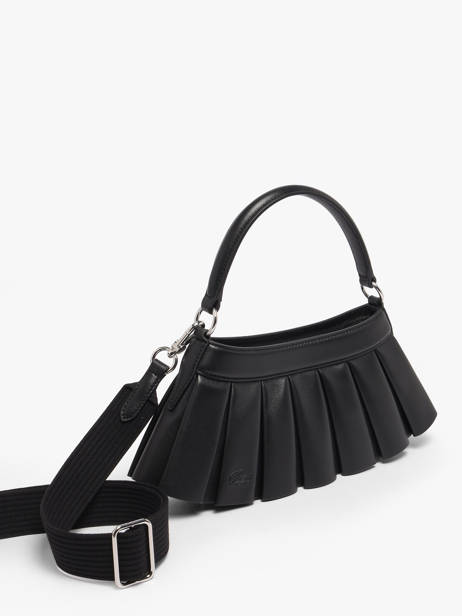 Sac Porté épaule Lenglen Cuir Lacoste Noir lenglen NU5465DP vue secondaire 1