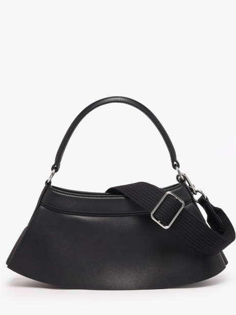 Sac Porté épaule Lenglen Cuir Lacoste Noir lenglen NU5465DP vue secondaire 3