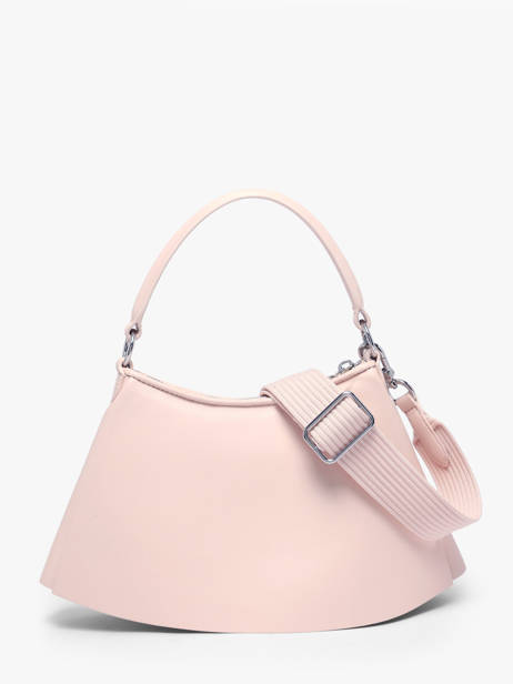 Sac Porté épaule Lenglen Cuir Lacoste Rose lenglen NU5011DP vue secondaire 3