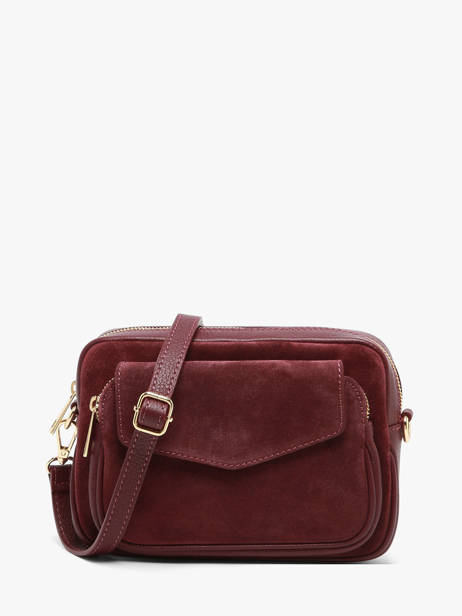 Sac Bandoulière Velvet Caviar Cuir Milano Violet velvet caviar VC25067