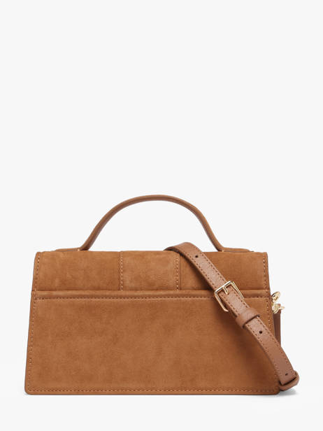 Sac Bandoulière Suede Ily Cuir Lancaster Marron suede ily 10 vue secondaire 4