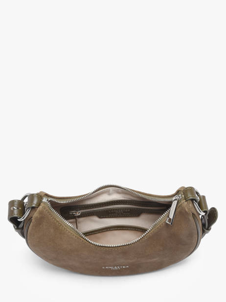 Sac Bandoulière Suede Cuir Lancaster Vert suede 81 vue secondaire 2