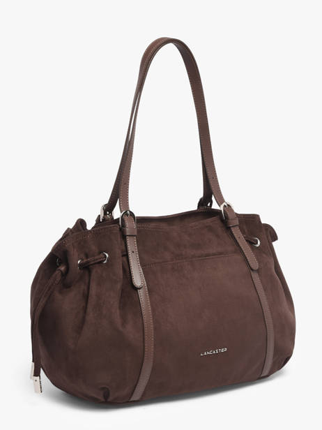 Sac Porté épaule Velvet Emma Polyester Lancaster Marron velvet emma 97 vue secondaire 2