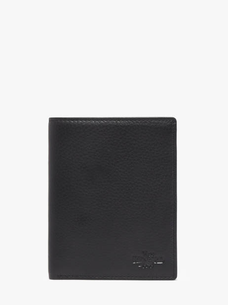 Portefeuille Foulonne Cuir Yves renard Noir foulonne 23425