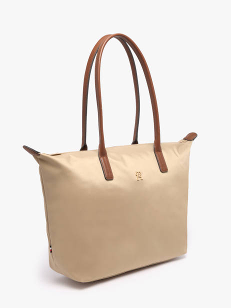 Sac Porté épaule Popette Nylon Tommy hilfiger Beige popette AW17711 vue secondaire 1
