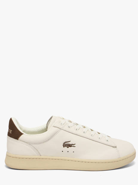Sneakers En Cuir Lacoste Blanc men 2SMA0146