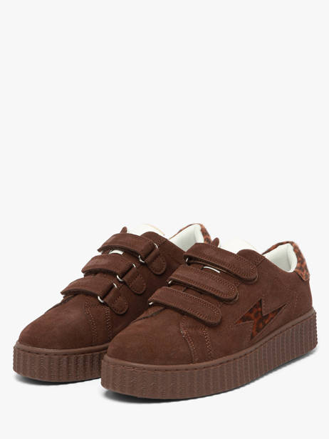 Platform Sneakers Vanessa wu Brown women BK2954CH other view 1