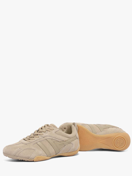 Sneakers En Cuir Gola Beige women CLB938FF vue secondaire 2