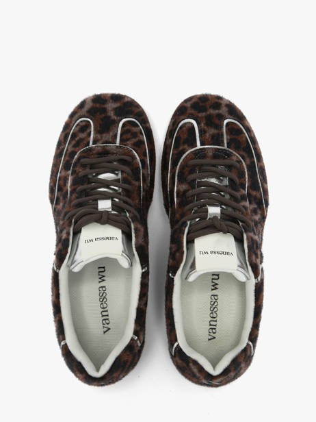 Sneakers Vanessa wu Brown women BK2945AG other view 3