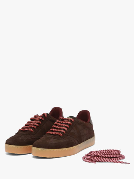 Sneakers En Cuir Victoria Beige women 1126244 vue secondaire 1