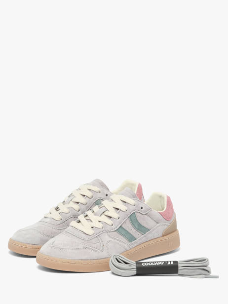 Sneakers En Cuir Coolway Gris women 7693297 vue secondaire 1