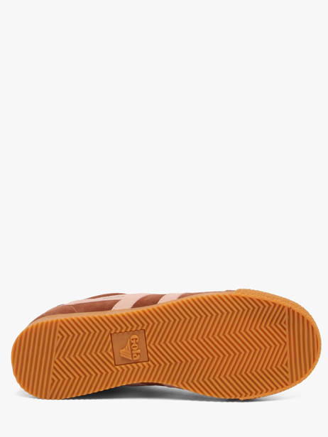 Sneakers En Cuir Gola Marron women CLB538LK vue secondaire 4