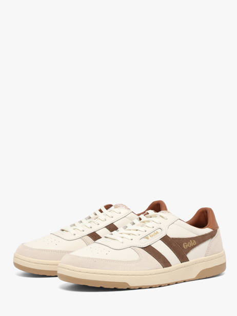 Sneakers En Cuir Gola Blanc men CMB336WP vue secondaire 1
