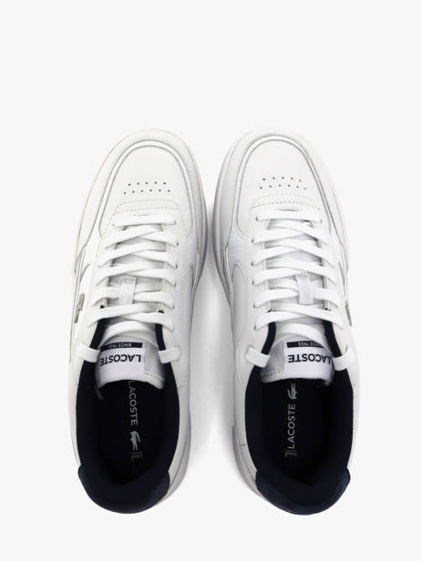 Sneakers En Cuir Lacoste Blanc men 2SMA0006 vue secondaire 3