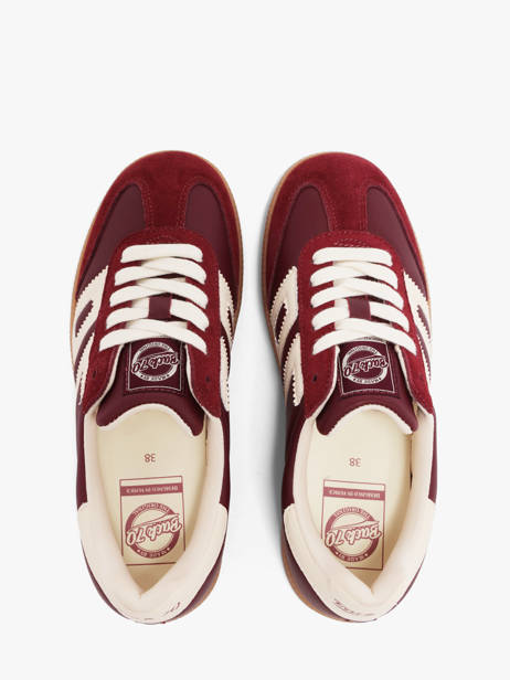 Sneakers En Cuir Back 70 Rouge women 214 vue secondaire 3
