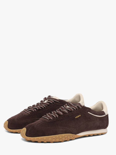 Sneakers En Cuir Hoff Marron women 22661420 vue secondaire 1