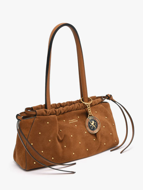Sac Porté épaule Th Soft Cuir Tommy hilfiger Marron th soft AW19202 vue secondaire 2