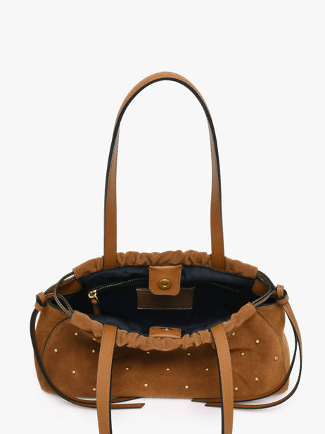 Sac Porté épaule Th Soft Cuir Tommy hilfiger Marron th soft AW19202 vue secondaire 3